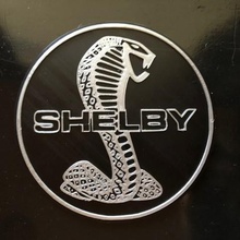 shelby cobra logo signe art signes logos 3d print model - Mito3D