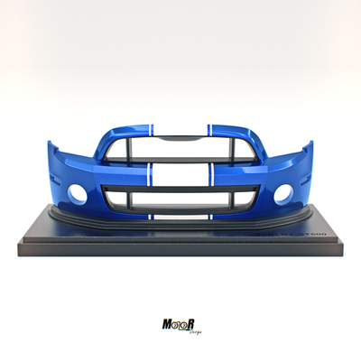 shelby gt500 bumper decorative kit game mustang scale art toy print 3d car render 3d print model - Mito3D