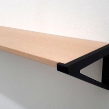 shelf bracket shelves decor 3d print model - Mito3D
