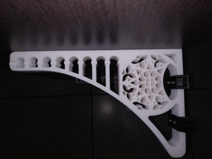 shelf bracket architecture do-it-yourself 3d print model - Mito3D