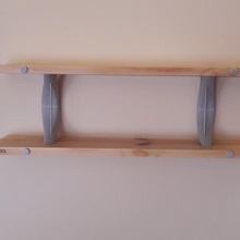 shelf bracket shelfs brackets home art 3d print model - Mito3D