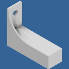 shelf brackets tool bracket 3d print model - Mito3D
