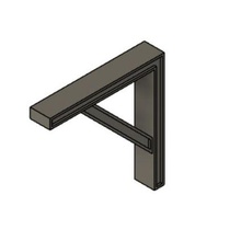 shelf brackets 3d print model - Mito3D