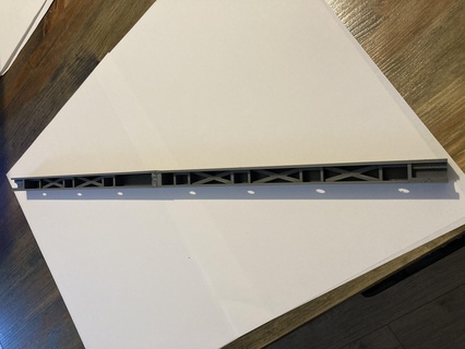 raf Kulp destek sahibi 50 cm Ikea Ivar raflar sistemi 3d print model - Mito3D