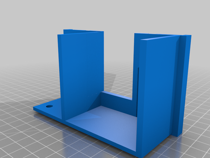 shelf mount falcon 10w laser control box ender 3 v2 Tools 3d_printer_extruders 3d print model - Mito3D