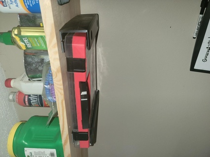 shelf storage bit-holder box toolbox tackle garage 3d print model - Mito3D