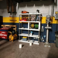 shelf storage rack scale garage rc crawler diorama shelve 3d print model - Mito3D