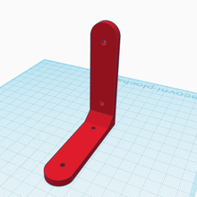 shelf support holder 3d print model - Mito3D