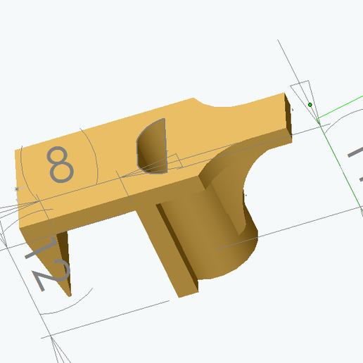 raf destek 3D print model - Mito3D