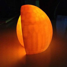 shell shape shade home decor tea candle lighting led lamp lampshade 3d print model - Mito3D