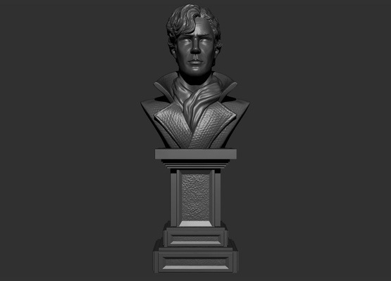 sherlock bbc sanat 3d print model - Mito3D