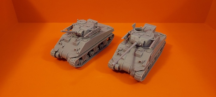 Sherman firefly sherman lale 1 56 28mm oyun ateş böceği vc cıvata aksiyon tank uk Birleşik krallık minyatür arvernes 3d print model - Mito3D