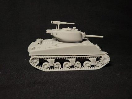 Sherman m4a3e2 jumbo cobra rei us ww2 3d print model - Mito3D