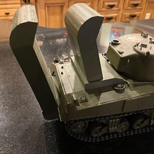 Sherman şnorkel 1 16 tank rc Henglong heng uzun m4 mato Taigen 3d print model - Mito3D