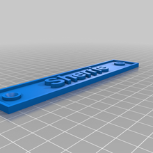 sherrie customized office 3d print model - Mito3D