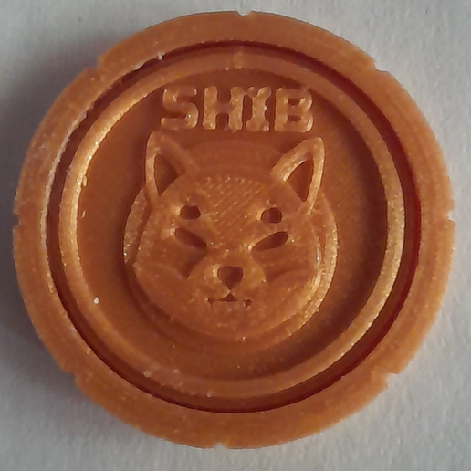 Shiba inu moeda 3D print model - Mito3D