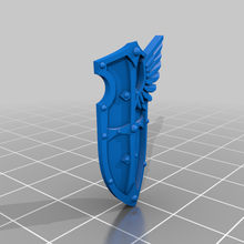 escudo braço sombrio anjos jogos 3d print model - Mito3D