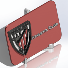 shield plate ath bilbao art soccer escutcheon 3d print model - Mito3D
