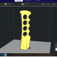 shift lever knob from changes goatee 3d print model - Mito3D
