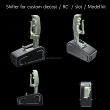 shifter custom diecast rc slot model kit transmission tamiya revell amt 1 24 25 hot rod 3d print model - Mito3D