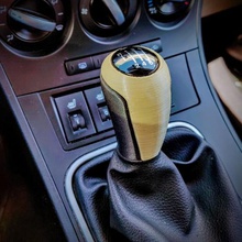 shifter knob - mazda & wankel gadget shiftknob shift rotary car manual handle transmission 3d print model - Mito3D