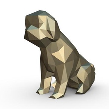 3 shih tzu rakam oyun köpek oyuncak heykel Minyatürler tasarım iç heykelcik dekor hayvan <url> kolye lowpoly takı baskı hediye sanat şekil shihtzu shih-tzu 3d print model - Mito3D