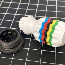 shimano crank cap tool - small screwdriver handle bicycle tools bike hand 3d print model - Mito3D