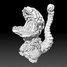 Schienbein Godzillabut niedlicher 3d print model - Mito3D