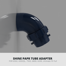 brilho papr tubo adaptador 3m respirador 3d print model - Mito3D