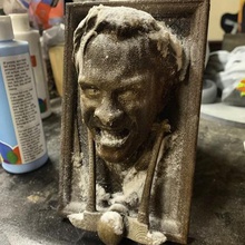 parlayan balta tokmak ev Cadılar Bayramı jack nicholson kapı tokmağı 3d print model - Mito3D