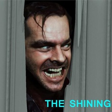 shining jack nicholson porta scena art tutto lavoro niente gioco fa a dull boy porcellini heres johnny poster classic history thriller male bust head human actor sideshow collectible horror movie hollywood stanley kubrick axe torrance 3d print model - Mito3D