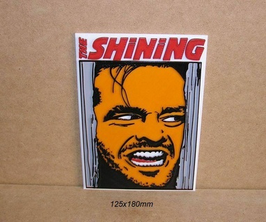 shining poster movie print3d scary horror jack nicholson sign logo Art the glow impresion3d fear terror hotel twins child panic collection vintage 3d print model - Mito3D