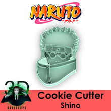 shino aburame biscuit coupeur Naruto 3d print model - Mito3D