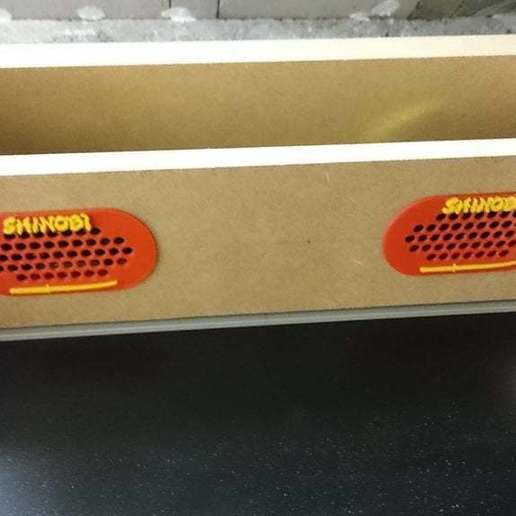 shinobi handle speaker enclosure bartop tool 3d printing 3D print model - Mito3D