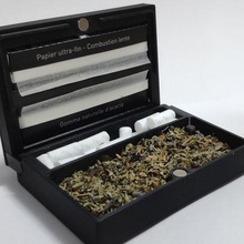 Shinra tabacco caixa moda charuto cigarro fantasia vii rolando fumaça tabaco caso bainha 3d print model - Mito3D