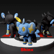 Shinx luxe évolution 3 1 pack ventilateur art pok lun 3d print model - Mito3D