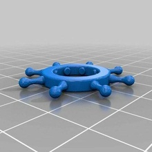ship's wheel games 3d print model - Mito3D