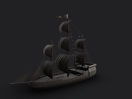 ship ship  3d print model - Mito3D