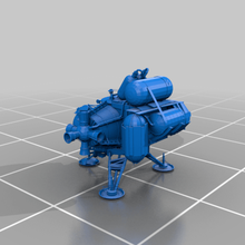 gemi dış vahşet gadget nomai Uzay zaman seyahat video oyunlar 3d print model - Mito3D