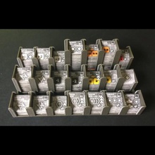 piezas de la nave organizador eclipse parte 2 juego azulejo pie contenedor el geek junta mesa 3d print model - Mito3D