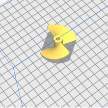 ship propeller game mechanics 3d print model - Mito3D