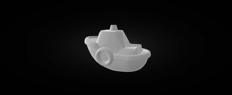 nave giocattolo scultura divertimento 3d print model - Mito3D