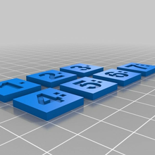 naufragio arcanos tokens impresión jugar juegos 3d print model - Mito3D