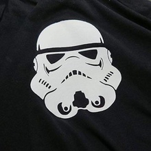 camisa de stormtrooper a moda camiseta estêncil 3d print model - Mito3D