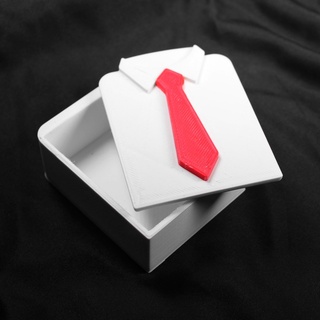 gömlek kravat resmi depolama profesyonel hediye Kutu elbise iş konteyner 3d print model - Mito3D