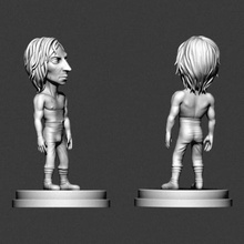 shirtless kylo ren starwars jedi lightsaber new trilogy 3d print model - Mito3D