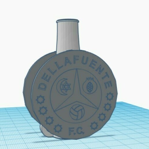 shisha dellafuente boccaglio bong bocca ugello estrusore musica 3D print model - Mito3D