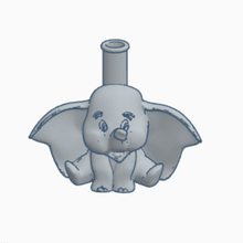 shisha Dumbo bocal extrusora bongo elefante 3d print model - Mito3D