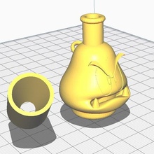 shisha goomba boquilla gadget mario bros la bong de humo 3d print model - Mito3D