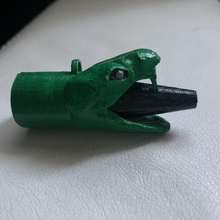 shisha hookah mouthpiece snake gadget pipe 3d print model - Mito3D